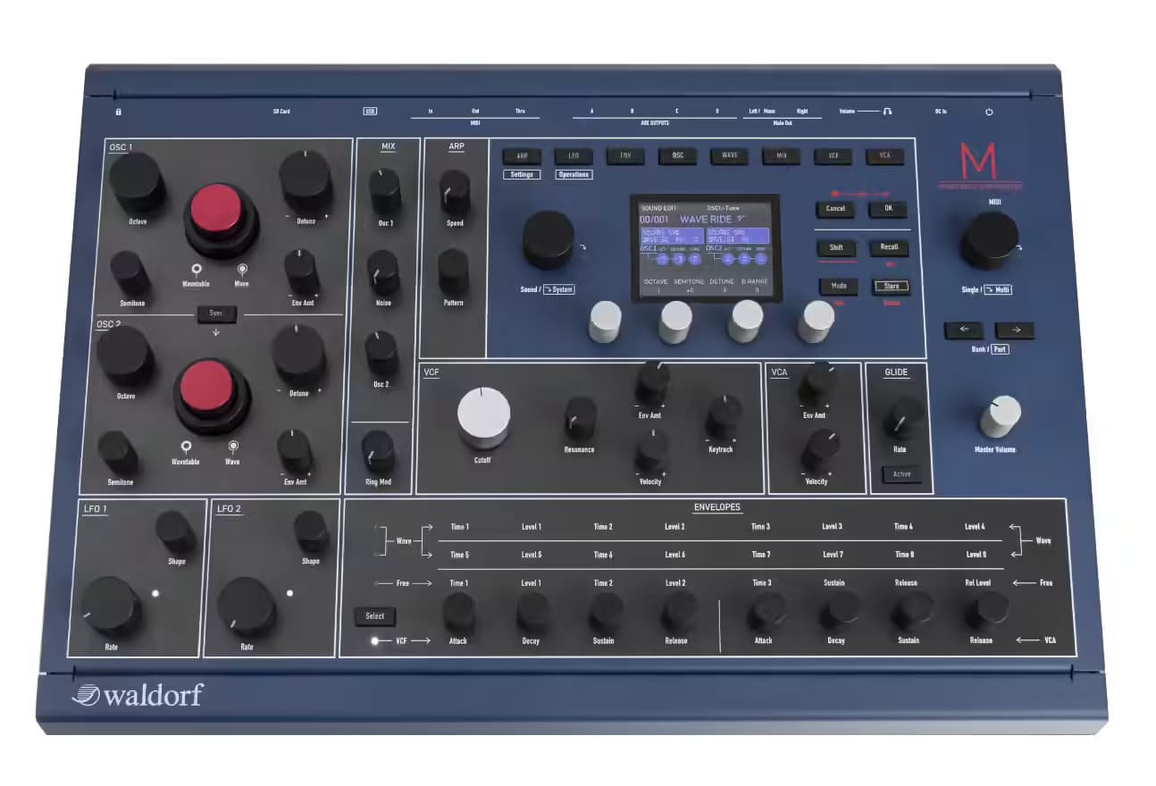 Synthétiseur Waldorf M