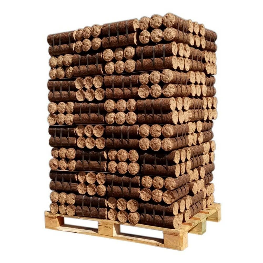 Feuillus + résine – palette 960 kg