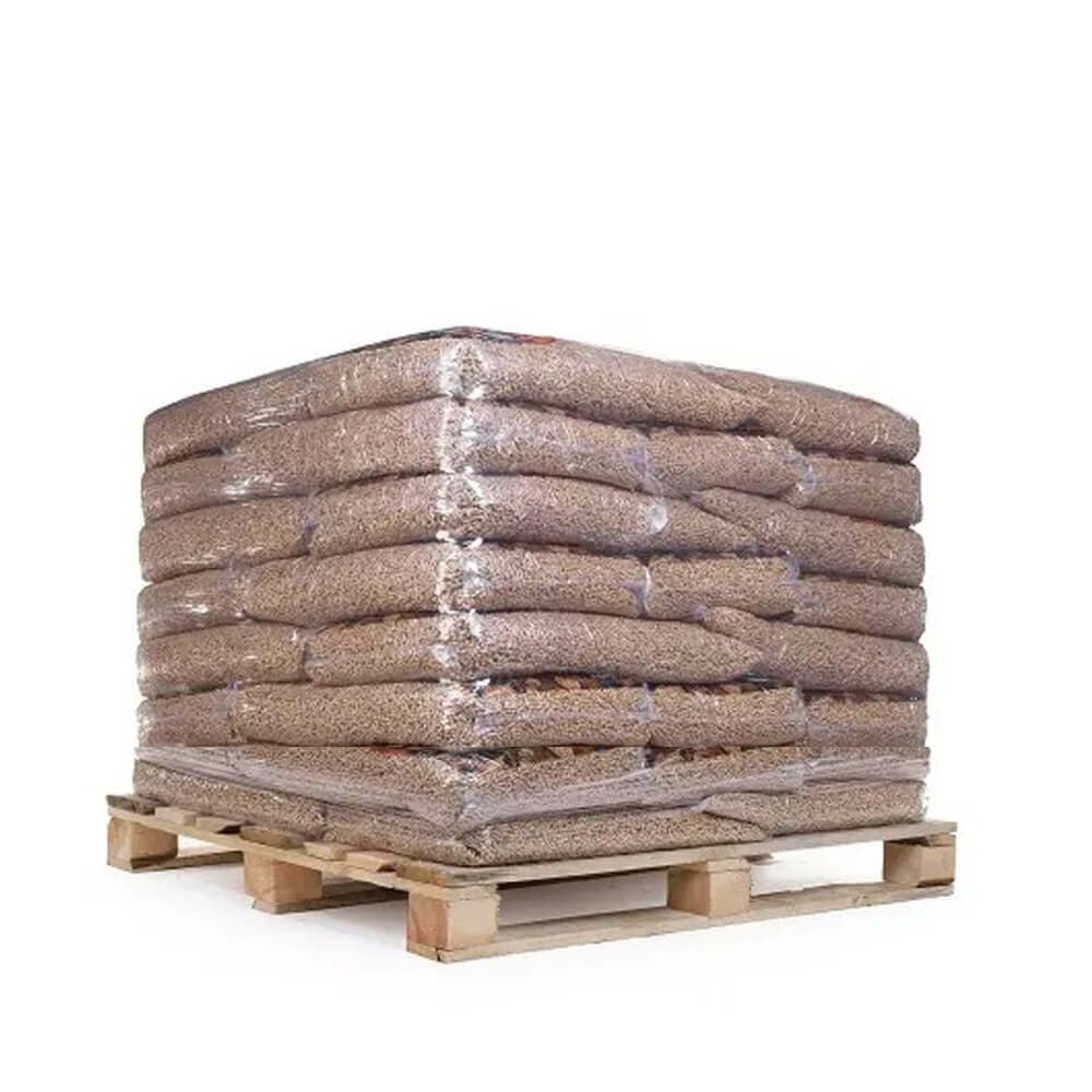 Granulés de bois mélangés 55 sacs de 15kg – EN Plus A1