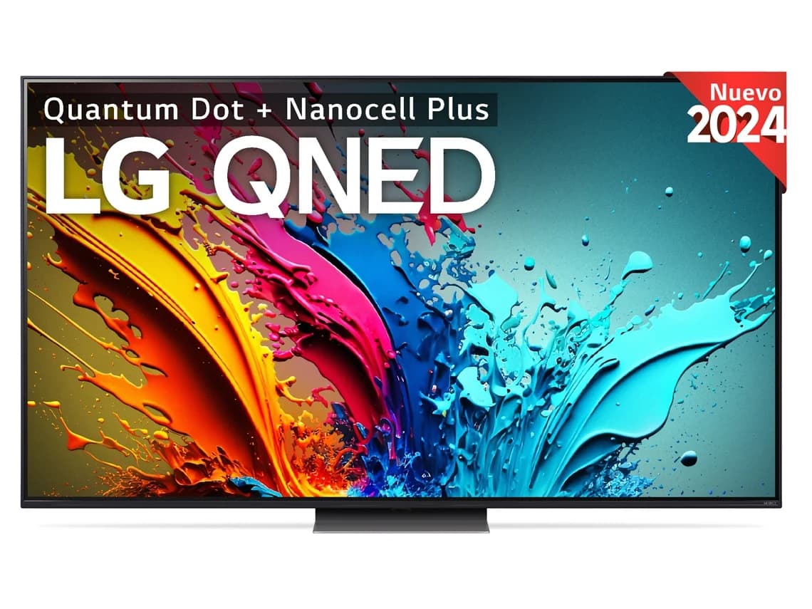 Televisor LG 86QNED86T6A de 86 pulgadas — QNED, 4K, Smart TV