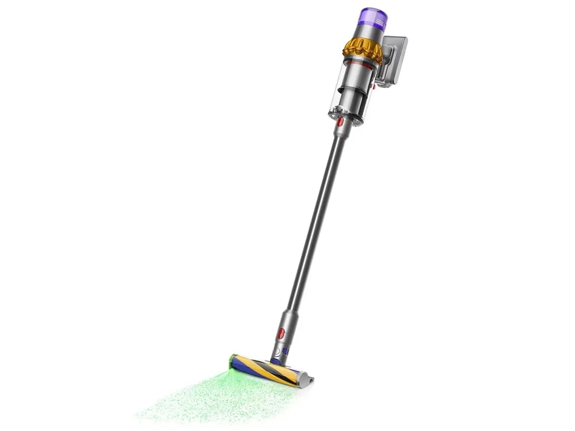 Aspiradora escoba Dyson V15 Detect Absolute — hasta 60 minutos, depósito de 770 ml