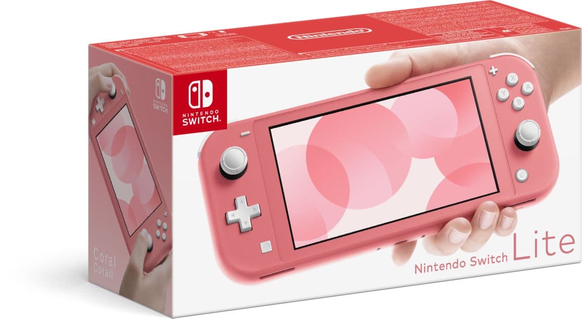 Consola Nintendo Switch Lite color coral