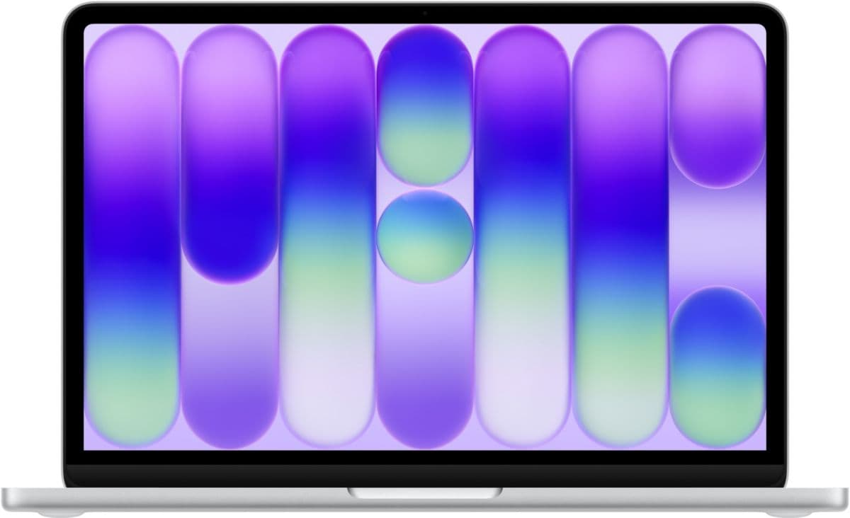 Apple MacBook Neo, chip A18 Pro, CPU de 6 núcleos / GPU de 5 núcleos, 8 GB de RAM, SSD de 256 GB, plata.
