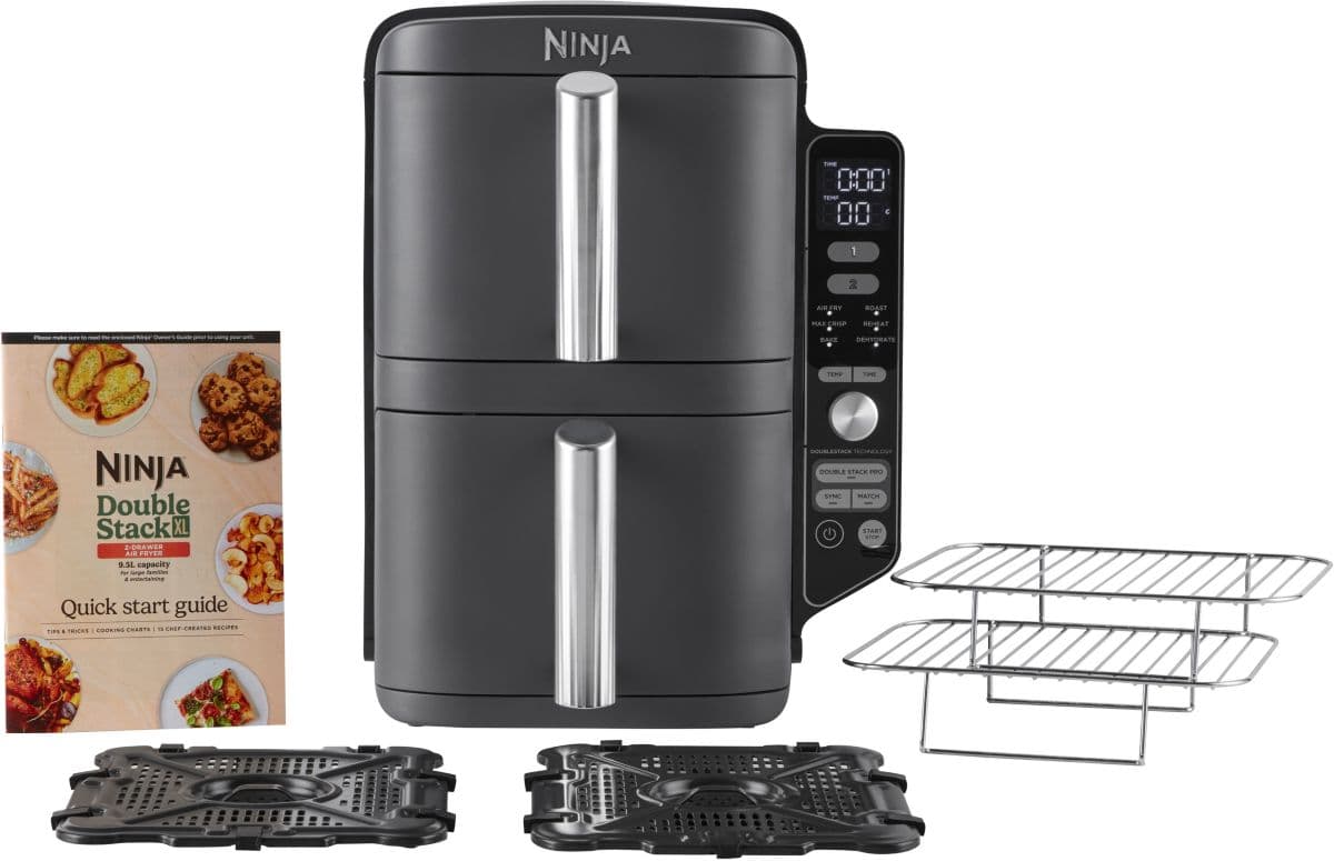 Freidora de aire NINJA Double Stack XL de 9,5 L SL400EU