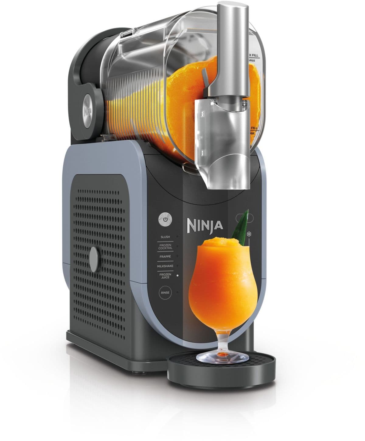 Máquina de granizados NINJA Slushi FS301EU: Granizados, cócteles helados, batidos, 5 programas, capacidad de 2,5 L, función de mantenimiento de frío d