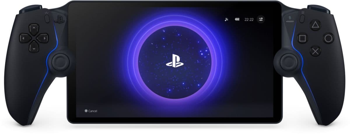 Mando a distancia Sony PlayStation Portal Midnight para PS5 (negro)
