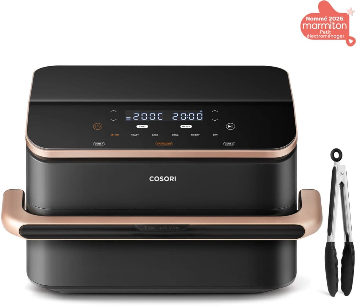 COSORI KOSP0027EUN Twinfry Chef Edition Freidora de aire de 10 litros
