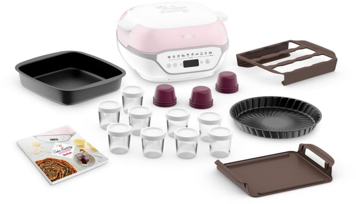 Máquina para hacer pasteles TEFAL Cake Factory Infinity KD850110