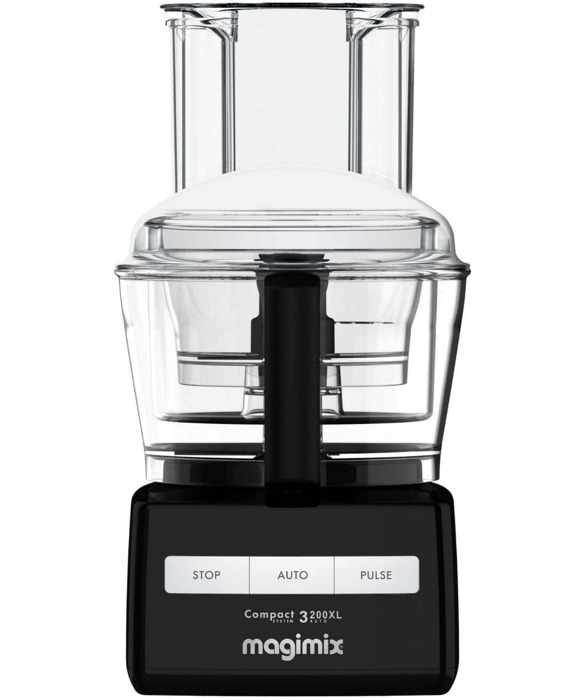 Procesador de alimentos multifunción MAGIMIX 18373F CS 3200 XL, color negro.
