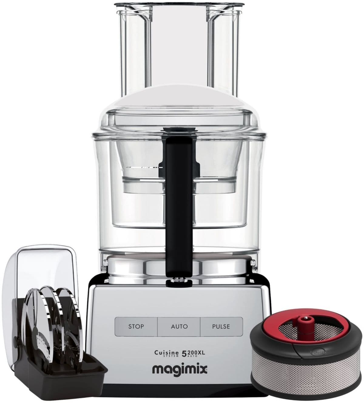 Procesador de alimentos multifunción MAGIMIX CS 5200 XL Premium cromado brillante