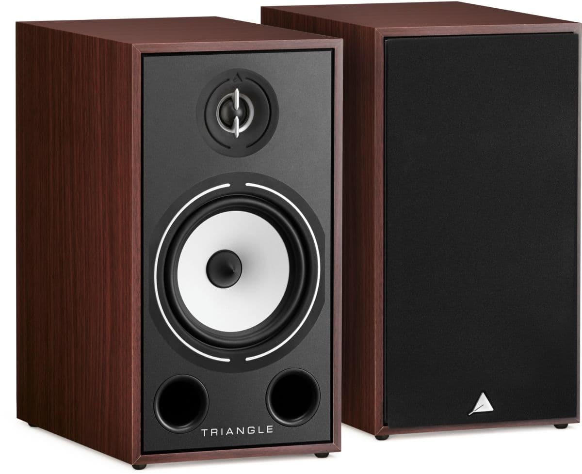 Altavoces de estantería TRIANGLE Borea BR03, acabado en nogal (x2)