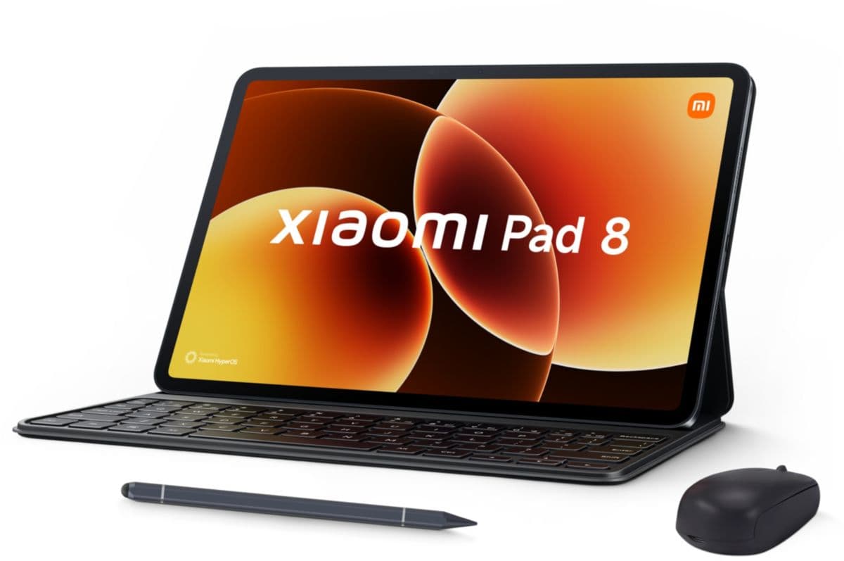 Tablet Android todo en uno XIAOMI Pad8, color gris, 128 GB