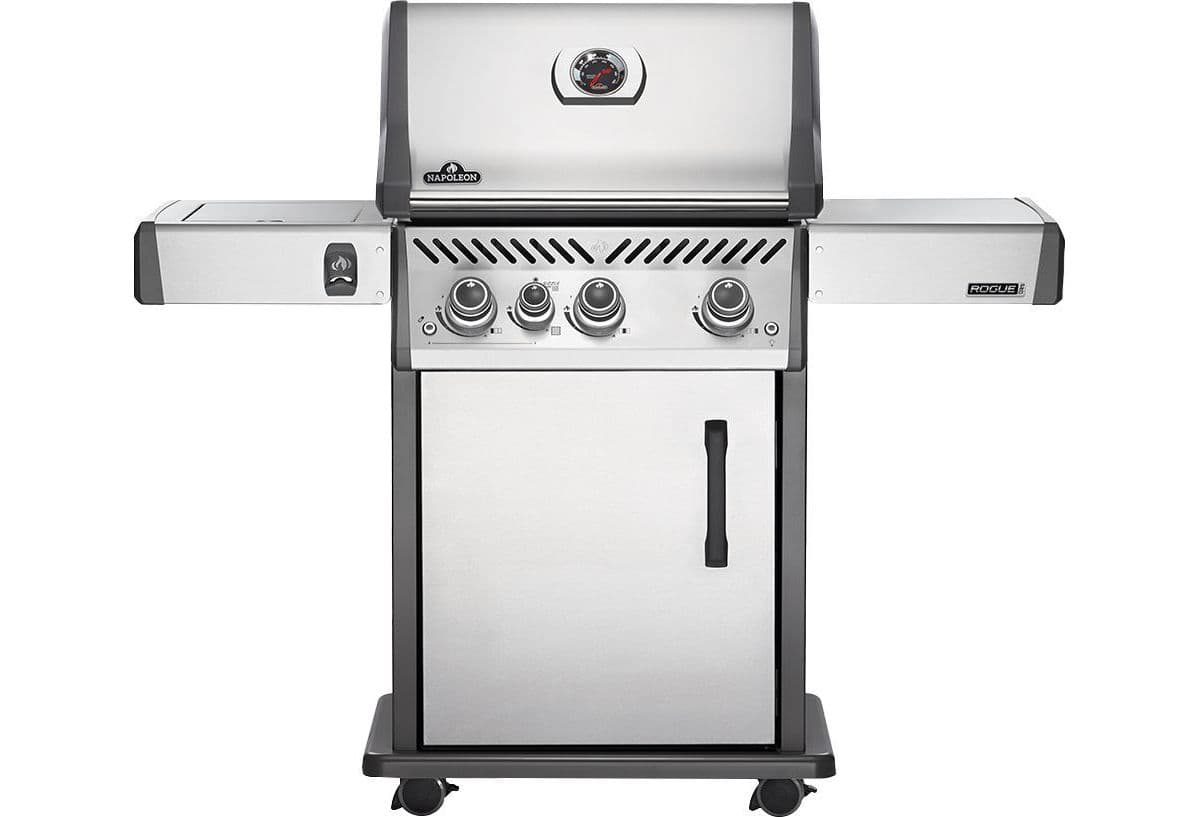 Paquete de barbacoa de gas NAPOLEON Rogue PRO 425 de acero inoxidable +