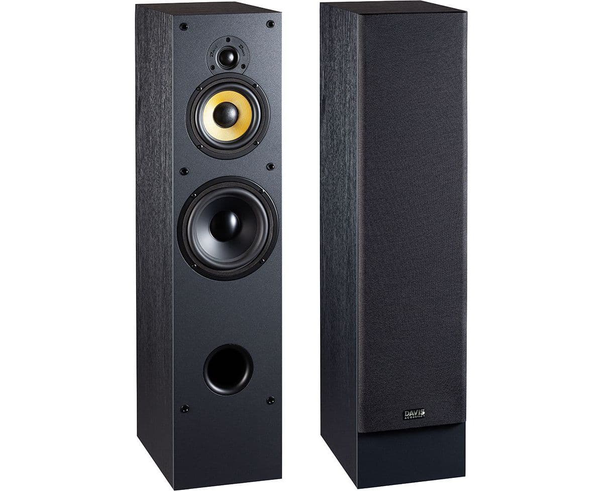 Altavoces de suelo DAVIS ACOUSTICS Mia 200 negros (par)