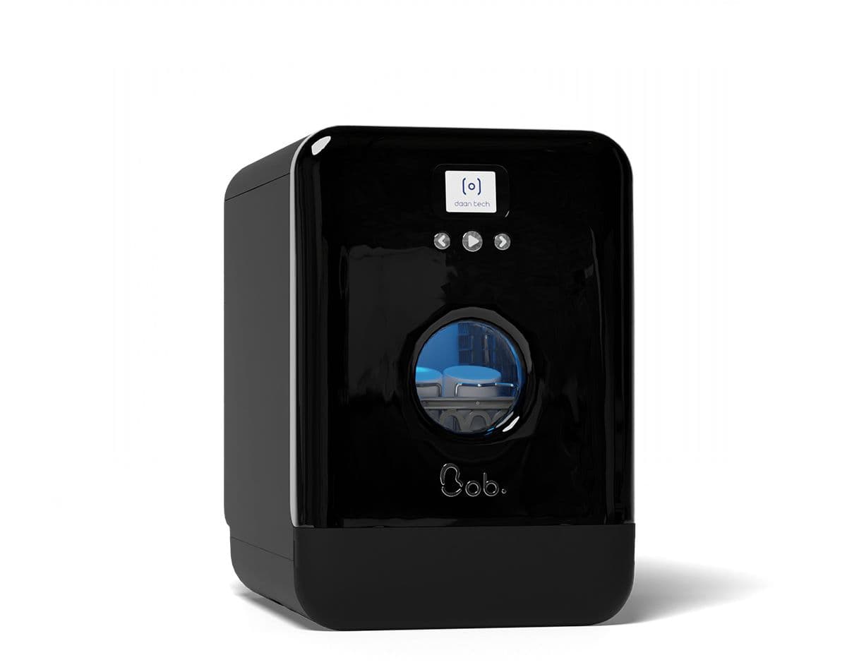 Lavavajillas DAAN TECH Bob Mini - Pack Premium Negro (Reacondicionado)