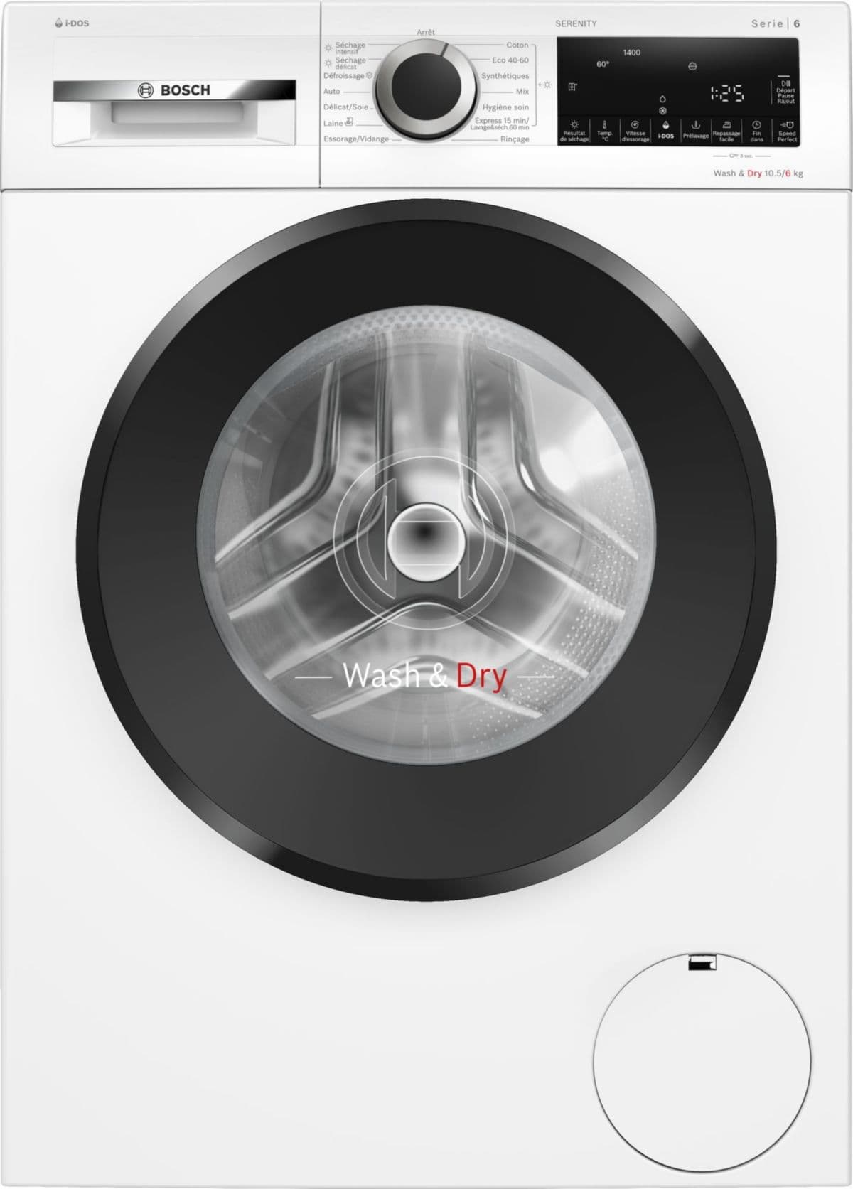 Lavadora-secadora de carga frontal BOSCH WNG254ASFR Serie 6