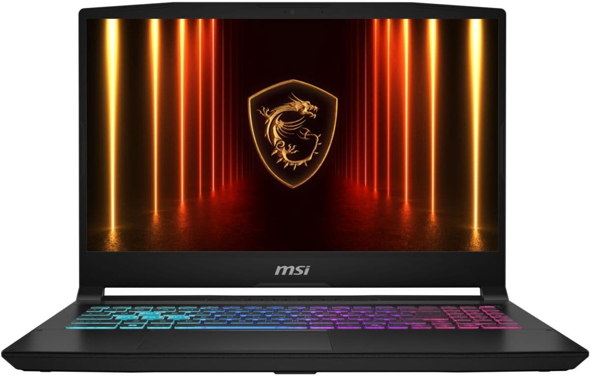PC para juegos MSI Katana 15.6" FHD 144Hz Intel Core i7 14650HX Nvidia GeForce RTX 5070 16 GB RAM DDR5 SSD 512 GB