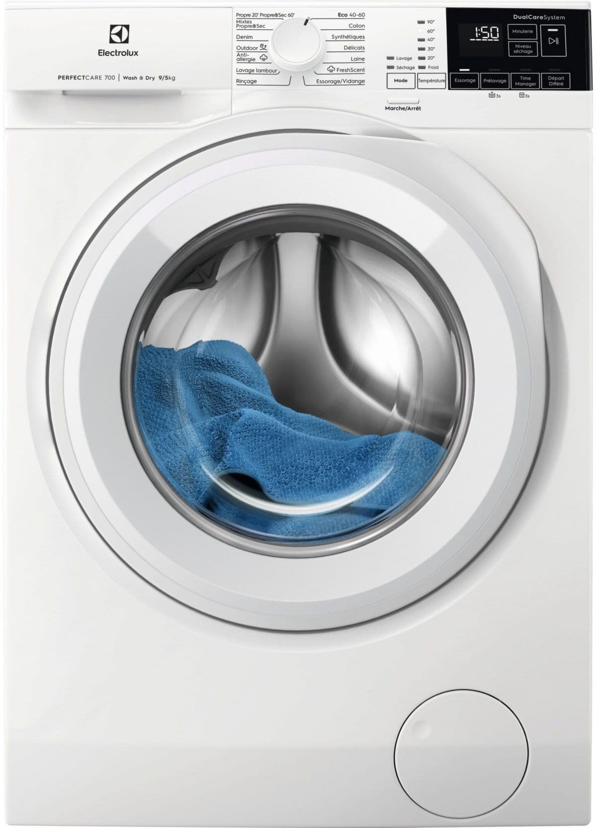 Lavadora-secadora de carga frontal Electrolux EW7W4951EB