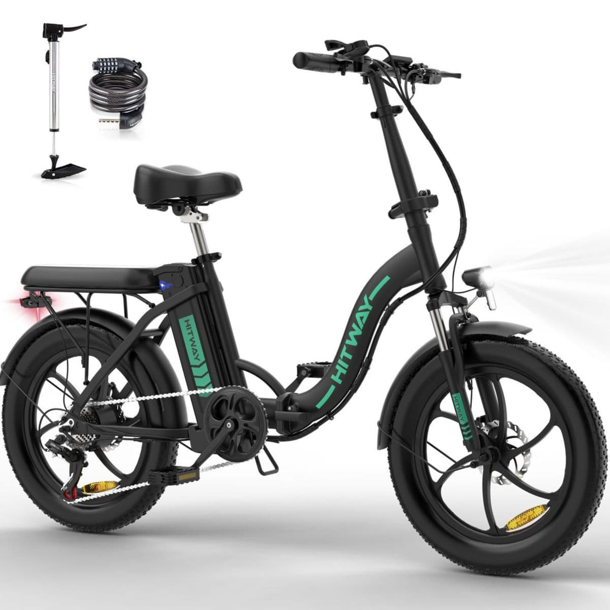 Bicicleta eléctrica HITWAY Bicicleta de montaña HITWAY de 20"*3.0