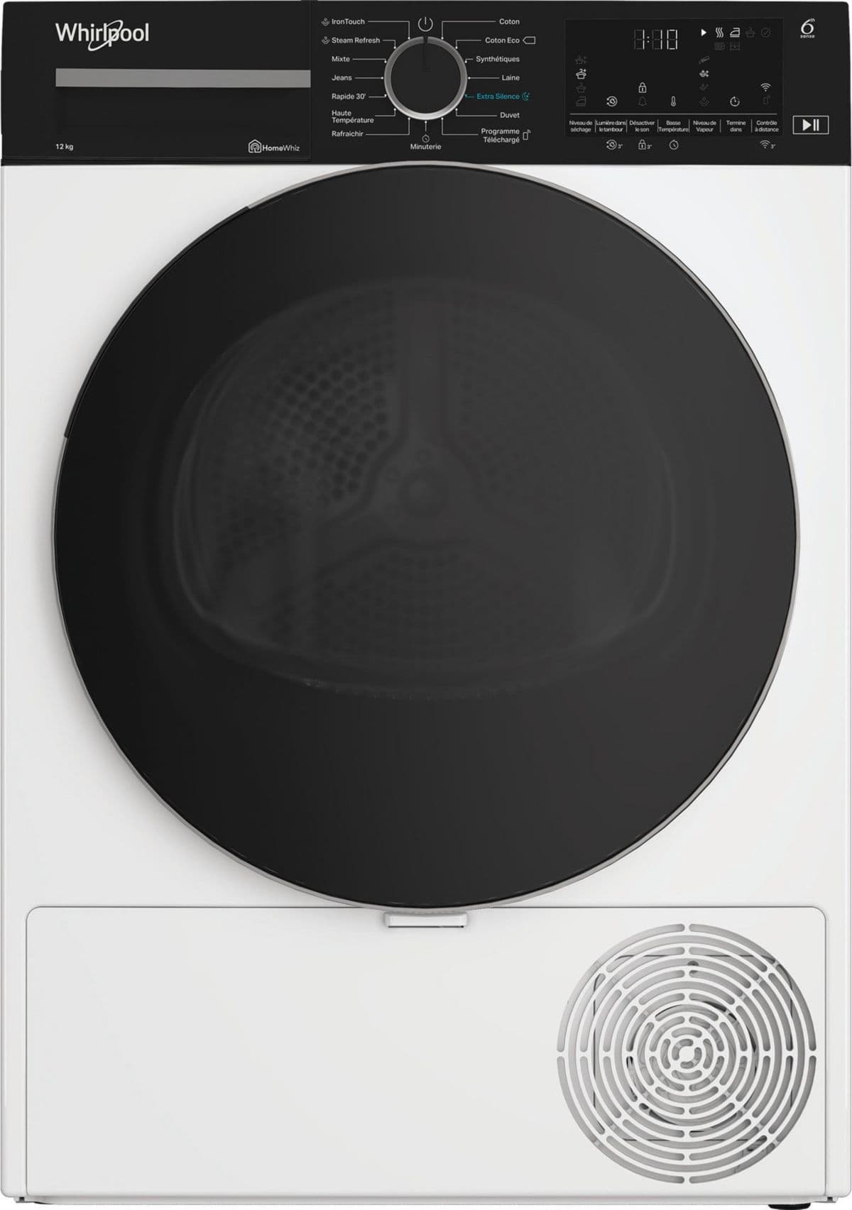 Secadora con bomba de calor WHIRLPOOL CWD122MWBSFR