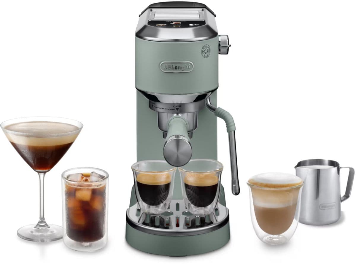 Cafetera espresso DELONGHI EC890.GR Dedica Duo Green