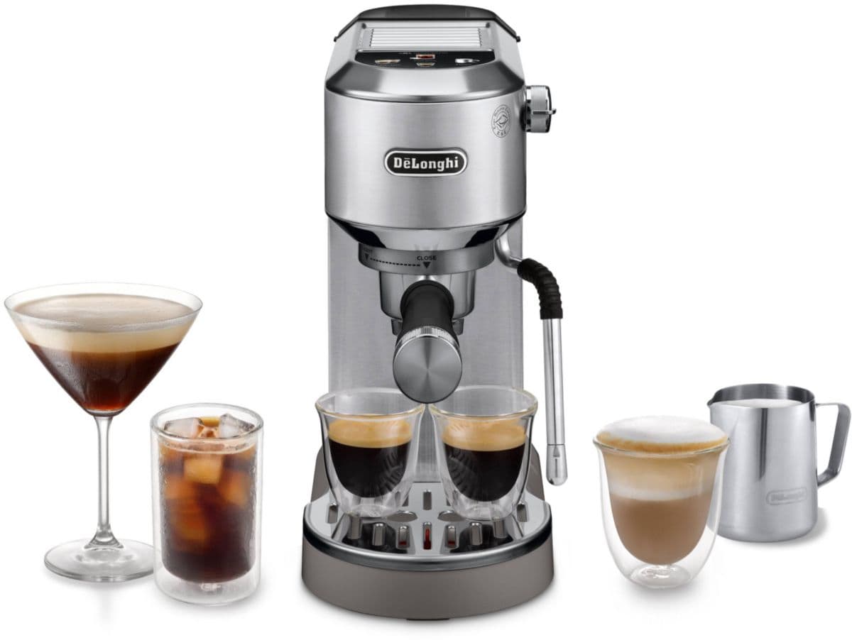 Cafetera espresso DELONGHI EC890.M Dedica Duo Metal