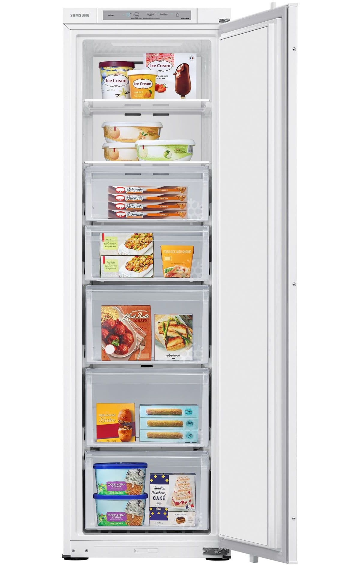 Congelador empotrable SAMSUNG BRZ22600EWW/EF