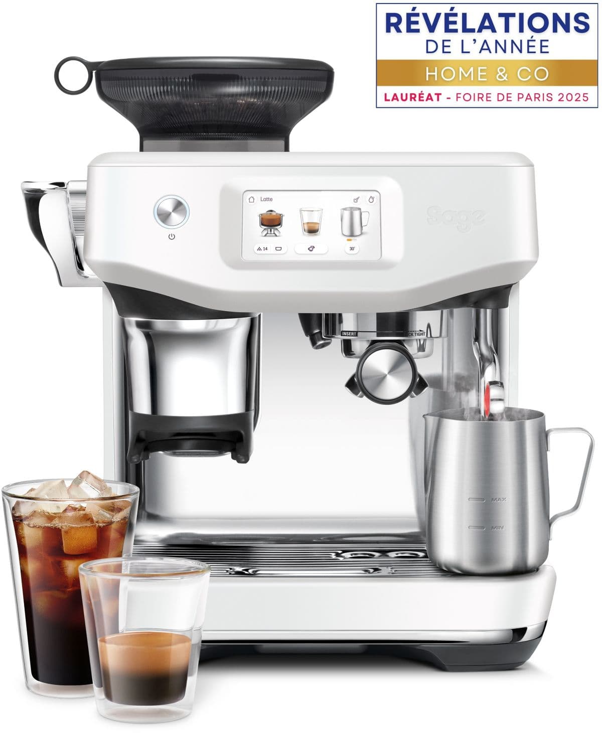 Máquina de café espresso SAGE APPLIANCES Barista Touch Impress SES882SST4FEU1