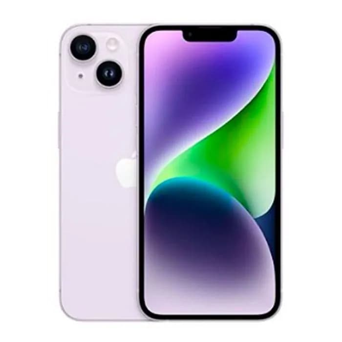 Apple iPhone 14 de 128 GB, color morado, reacondicionado (calidad económica).