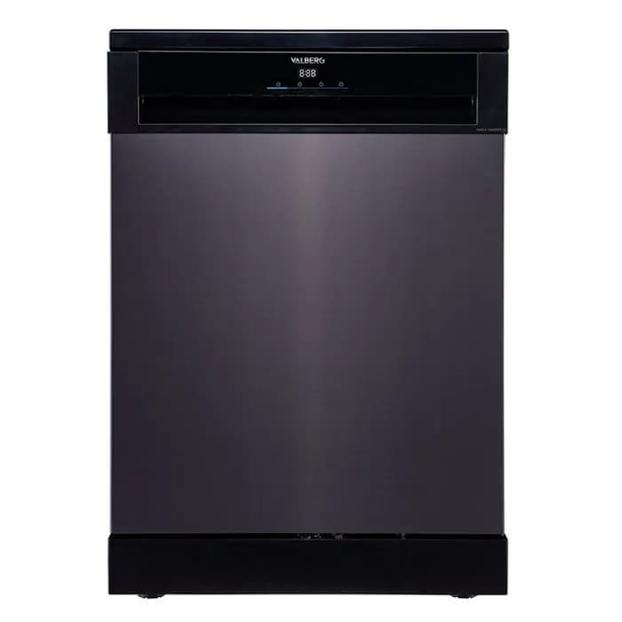 Lavavajillas VALBERG 16S43 A DXAD929C V3 oscuro con capacidad para 16 servicios