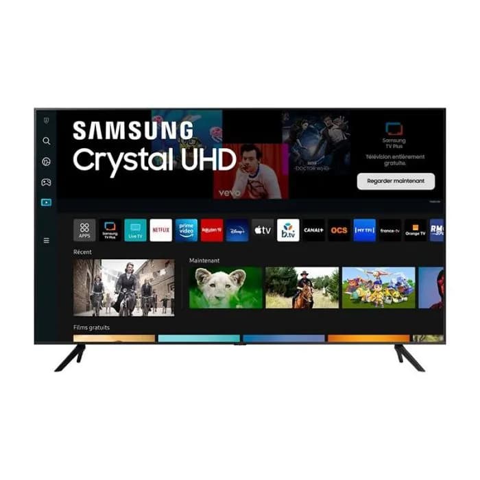 Televisor Samsung 50CU7025 de 50 pulgadas con resolución 4K UHD.