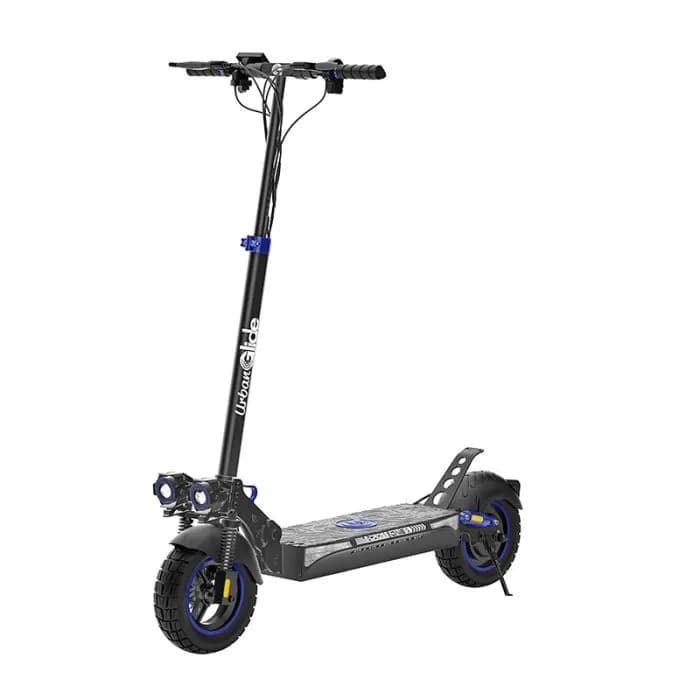 Patinete eléctrico azul URBANGLIDE Ecross One
