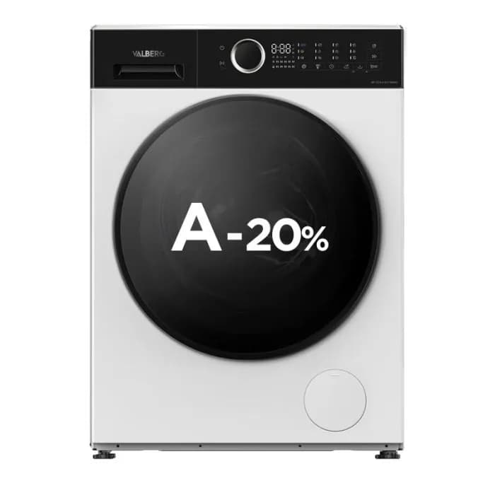 Lavadora de puertas de 12 kg VALBERG WF 1214 A-20 F W566C
