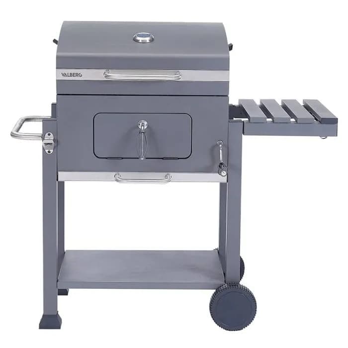 Barbacoa de carbón VALBERG VAL-4128 con soporte para chimenea