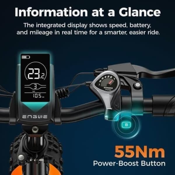 Vélo électrique pliant ENGWE EP-2 BOOST 48V 13Ah, pneus larges 20″ - Standard