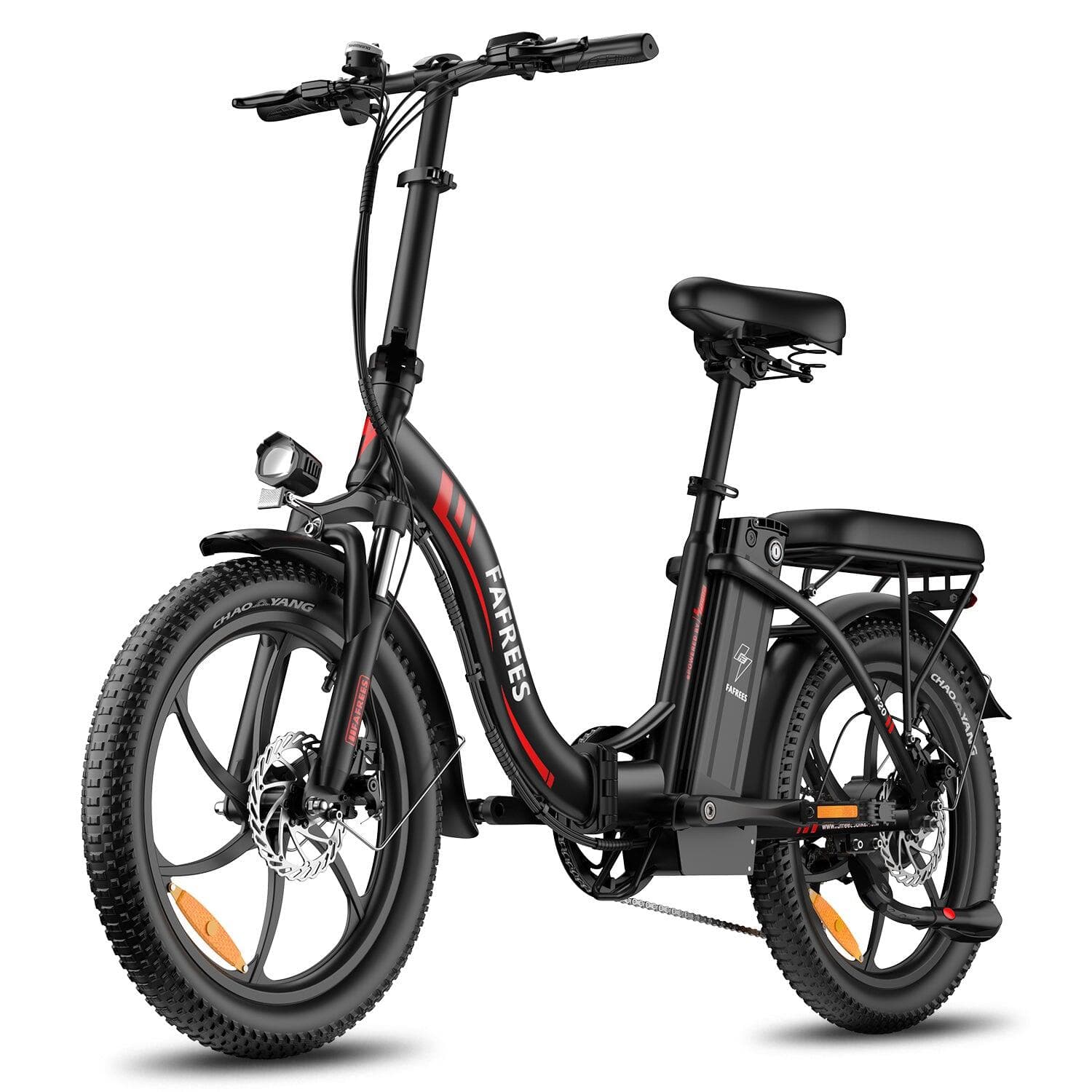 FAFREES F20 Vélo Électrique 250W 36V18Ah 20″ Noir - XL