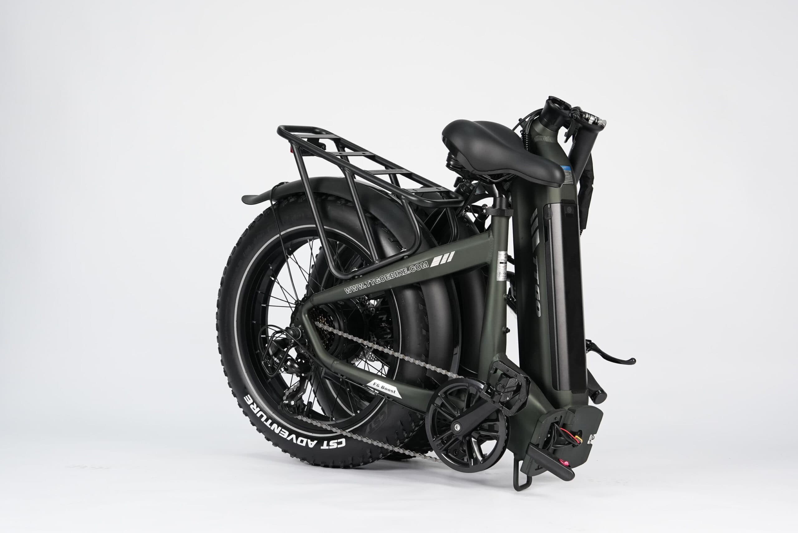 F6Boost Vélo Électrique Fatbike 20″ 250W 48V 18Ah 120km Couple - S