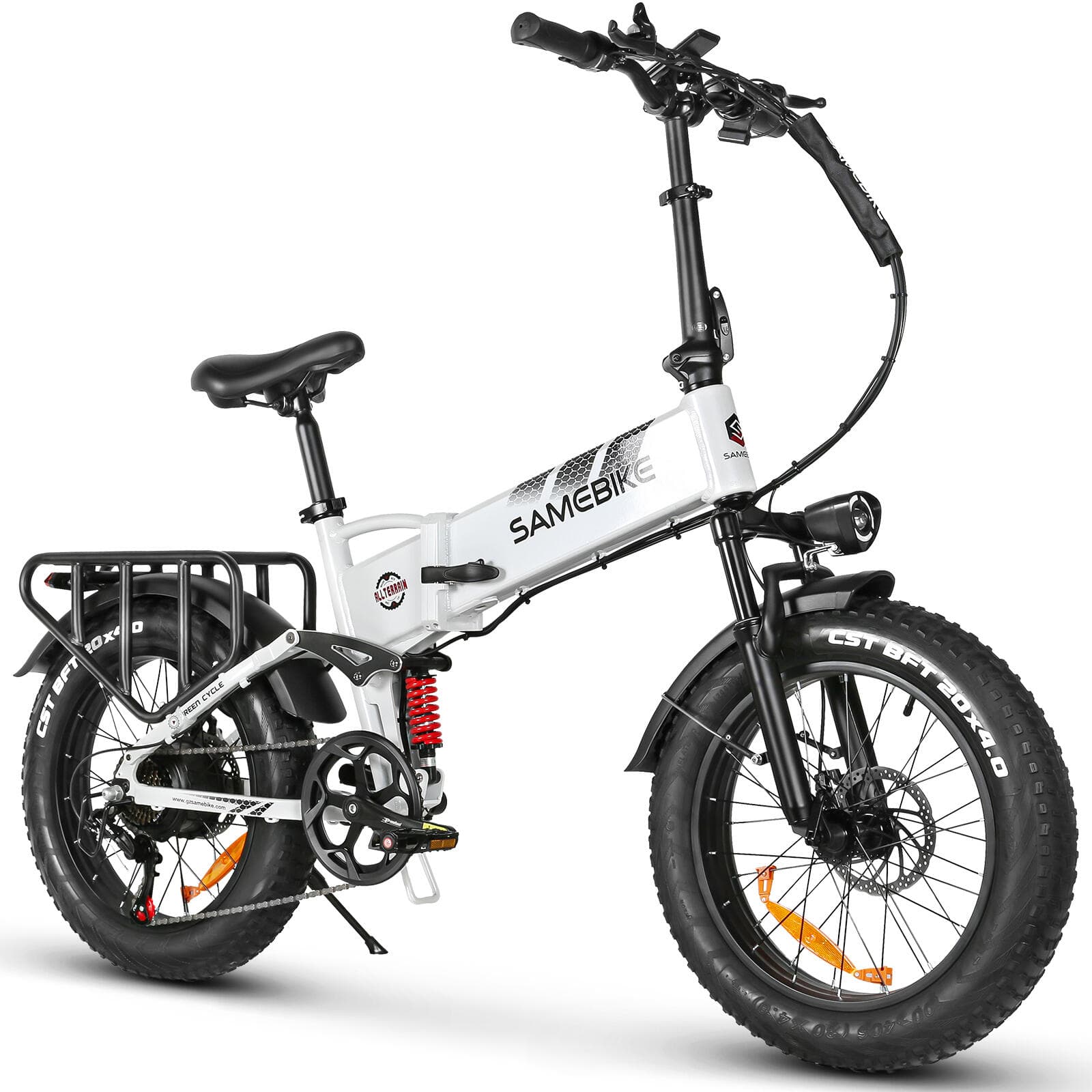 SAMEBIKE RS-A02 Pro VTT électrique tout-terrain avec batterie 48 V 15 Ah - S