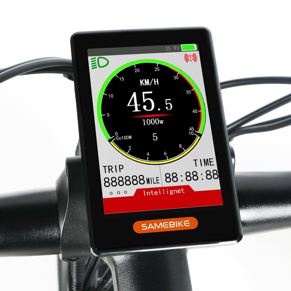 Vélo électrique pliant SAMEBIKE LO26-II-FT-YD 26 pouces, 48 ​​V 14 Ah Batterie - M