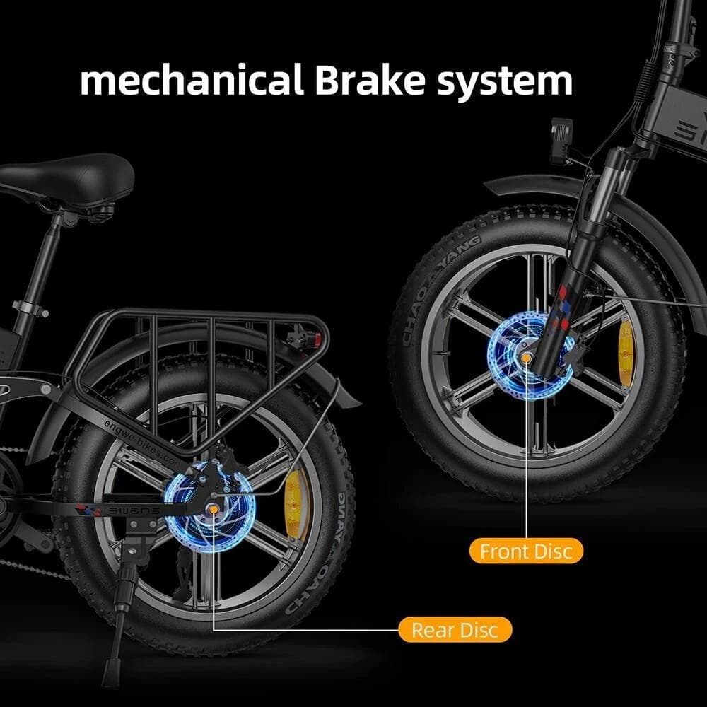 Vélo électrique pliant ENGWE Engine X 20 pouces, batterie 48 V 13 Ah - S