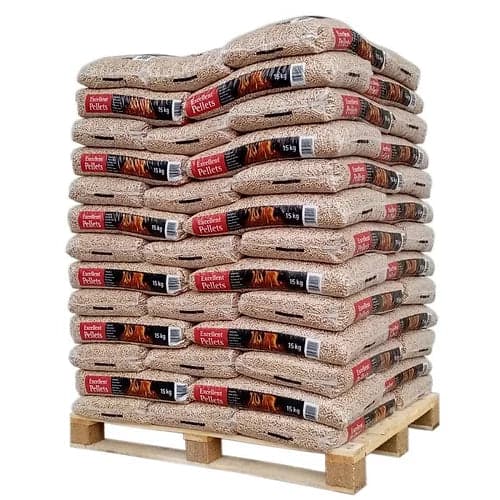 Französische Holzpellets Natural Energie – Palette 1050kg (70 Säcke) - Standardtitel