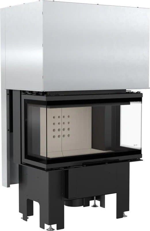 Kratki NBC 680/280 – Kamineinsatz 7 kW mit Schiebetür (Guillotine) und dreiseitiger Verglasung