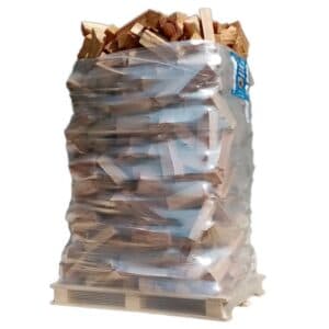 1 Stère de Bûches 25 cm - Bois Sec (Feuillus Durs) – Chêne, Charme, Hêtre, Frêne – Prêt à l'Emploi