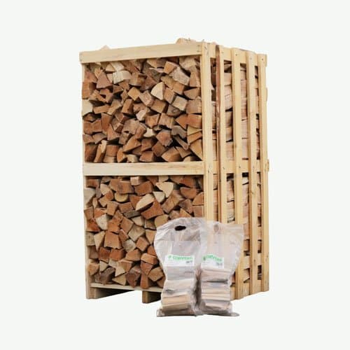 Bois de Hêtre Séché – Chaleur Constante et Combustion de Qualité – Box 1,8 m³