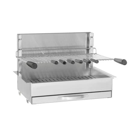 Barbecue charbon grilloir 66 cm inox - Forge Adour