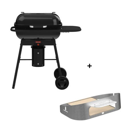 Pack barbecue charbon Magnus Comfort + four a pizza Magnus - Barbecook