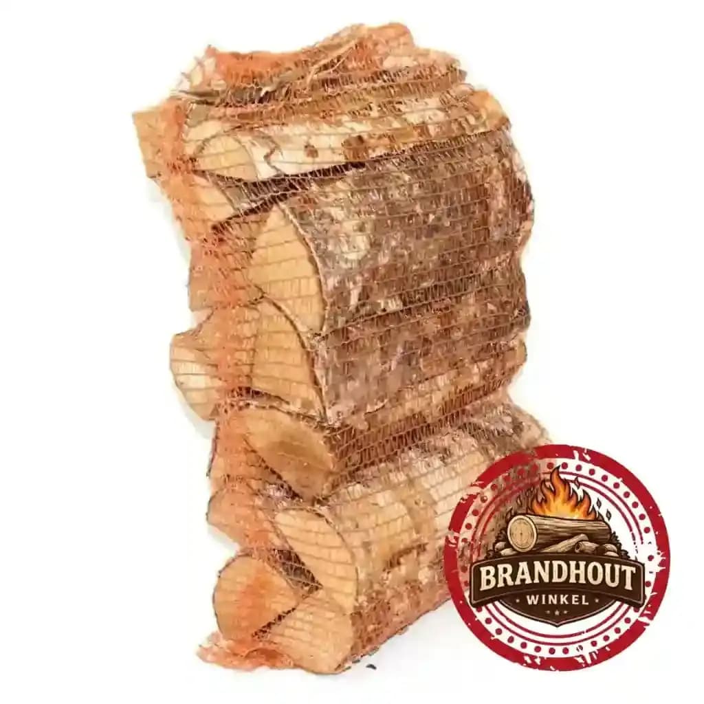 Elzenhout gekloofd ovengedroogd — 88 netten 25 cm