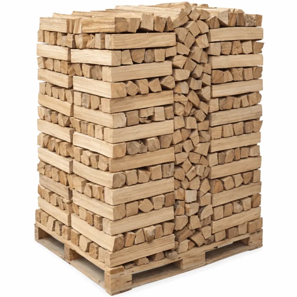 Berken/Essen Mix 25 cm — Halve pallet
