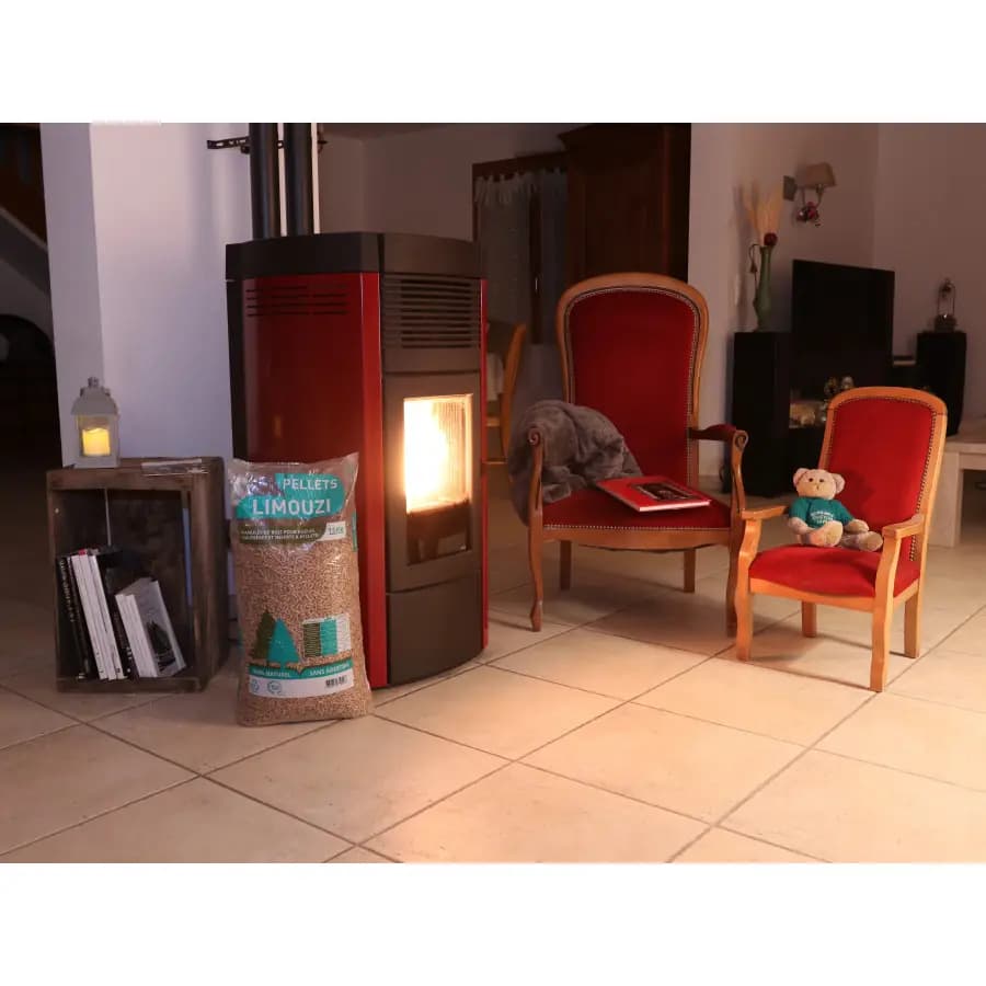 Le Pellet Limouzi — Pallet 990 kg (66 × 15 kg)