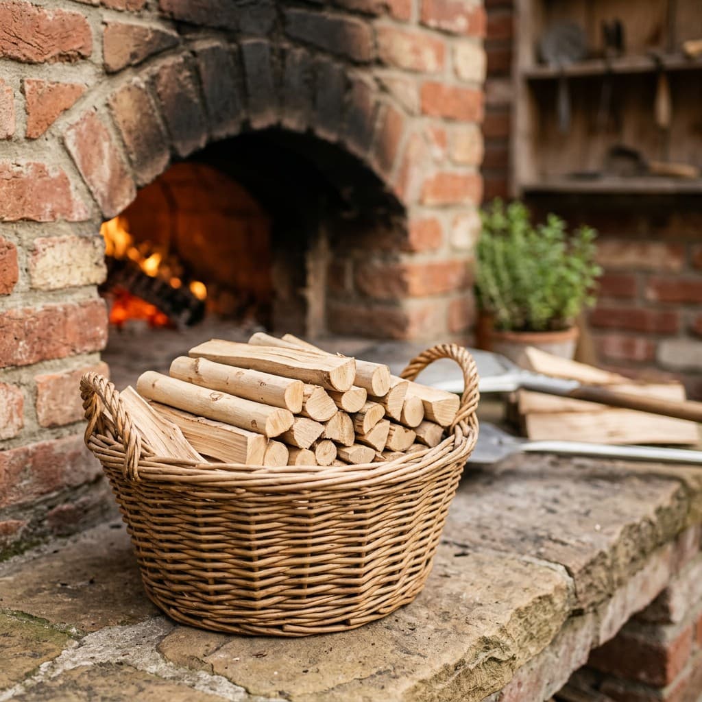 Pizzaovenhout — Ovengedroogd beuken, zak 15 kg